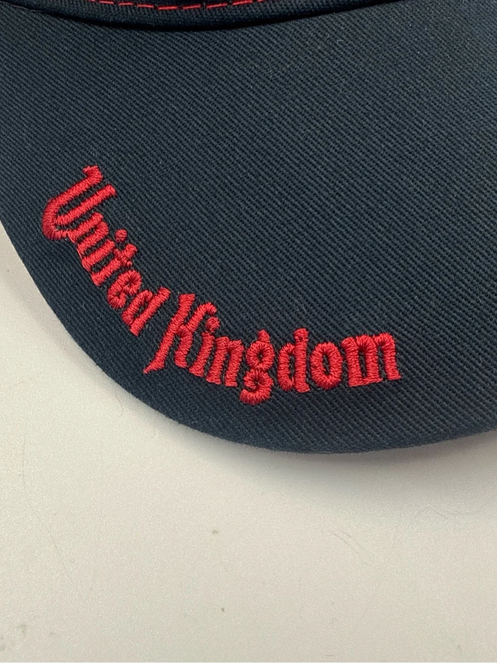 Disney Parks Epcot UK United Kingdom flag Mickey Hat 2002 NEW